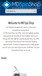 Mobile Screenshot of mdspashop.com